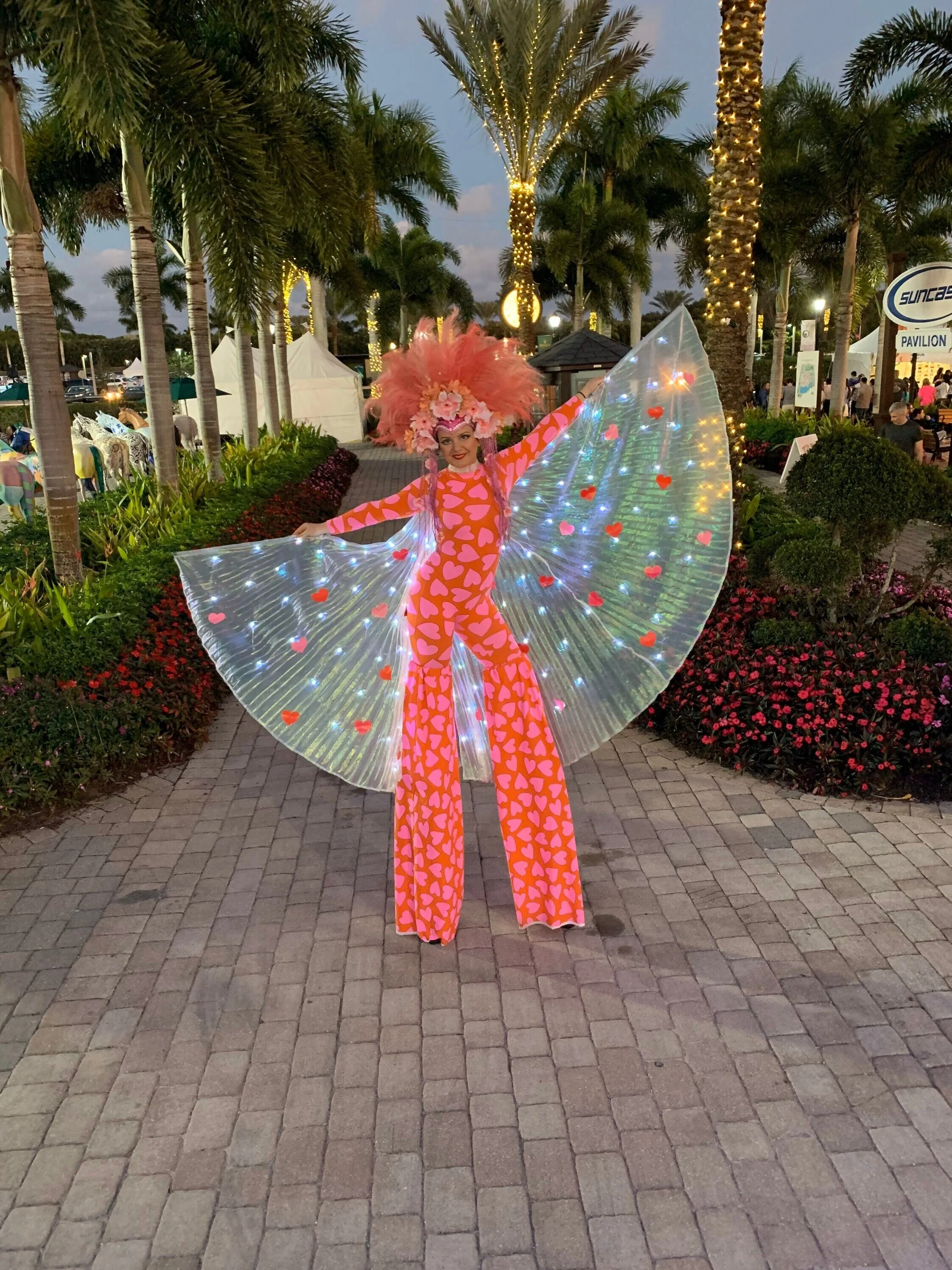 Multicolored Harlequin Stilt Covers, Circus Walker Costume, Diamond Pattern Pants, Exotic Dancewear, Tall Performance Accessories - Image 6